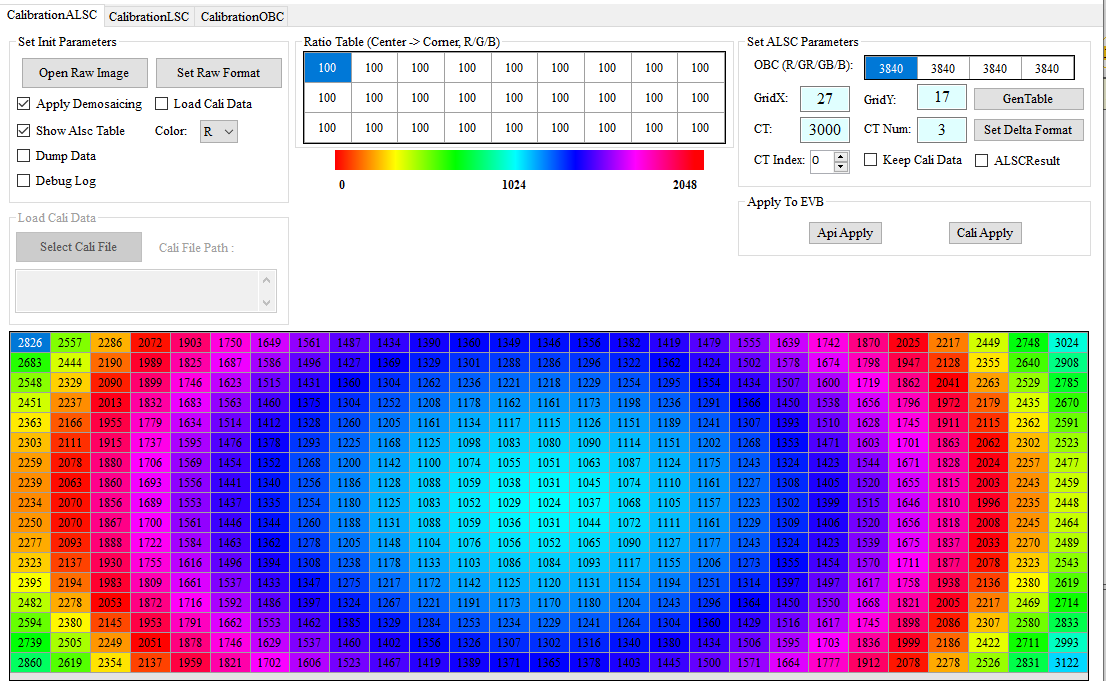 CalibrationALSC结果示意图