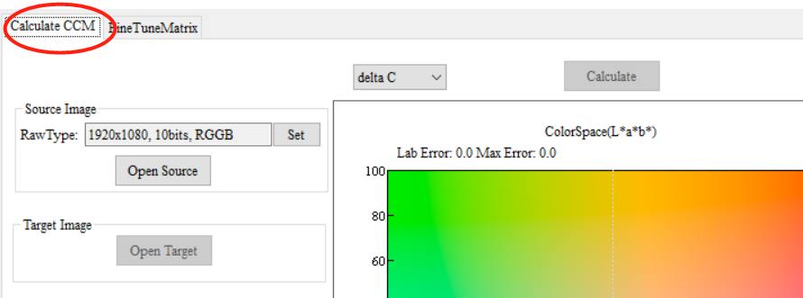 Plugin选单 --> CCM Analyer示意图