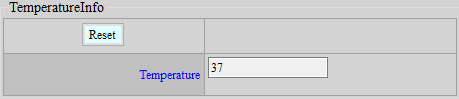 TemperatureInfo调整界面